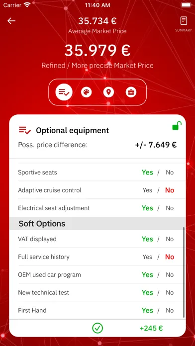 Auto Price APP Screenshots