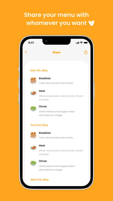 Bite Plan: Weekly Menu Planner 스크린샷