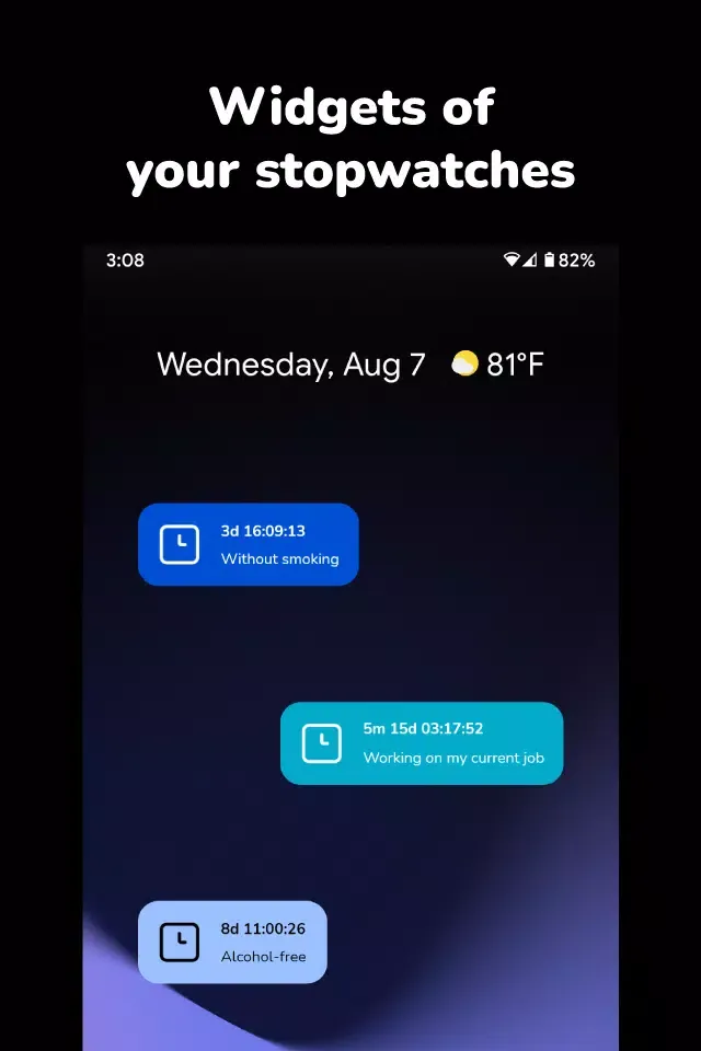 Time Since: Multi time counter Screenshots