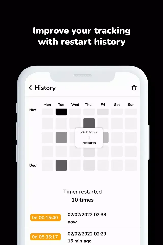 Time Since: Multi time counter Screenshots
