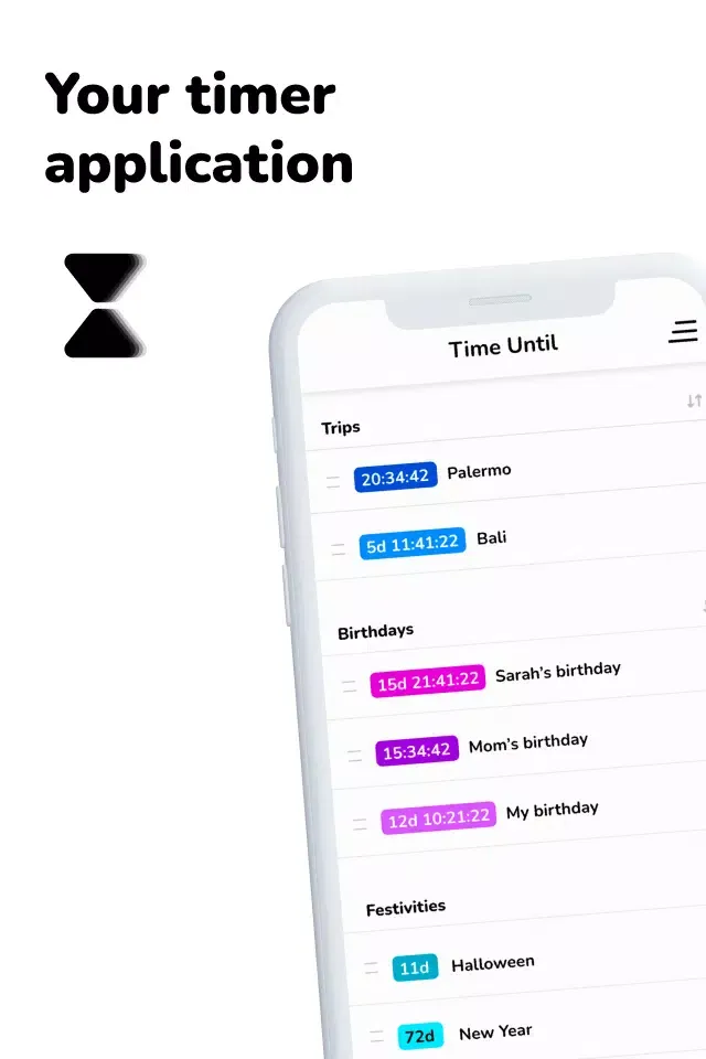 Time Until - Countdown timers Screenshots