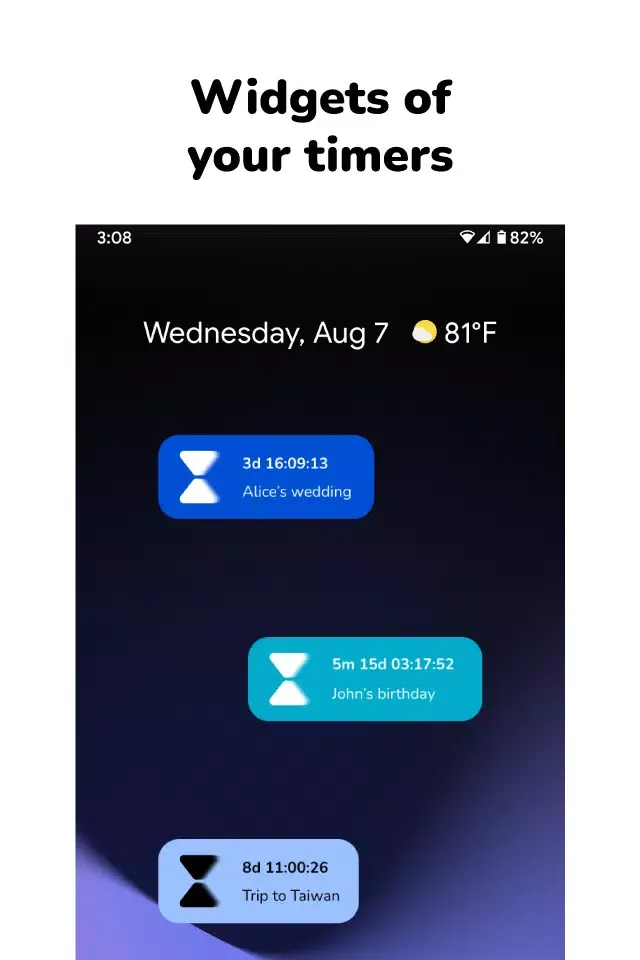Time Until - Countdown timers Screenshots