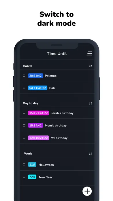 Time Until - Countdown timers应用截图