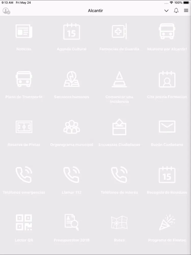 Alcantir iPad 应用截图