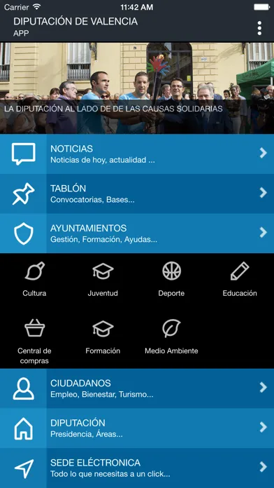 Screenshot di Diputación de Valencia