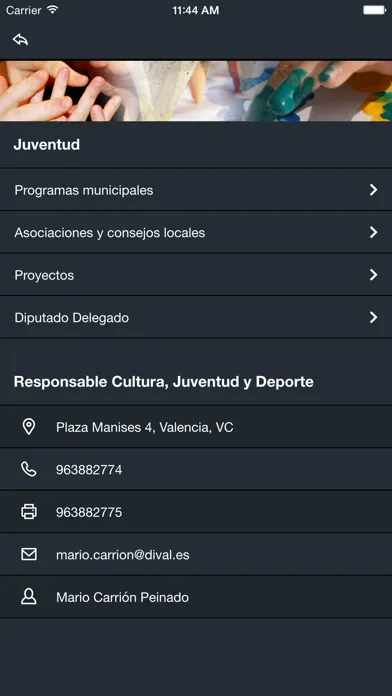 Screenshot di Diputación de Valencia