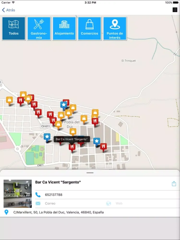 Captures d'écran de La Pobla del Duc iPad 