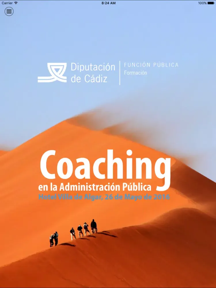 Ảnh chụp màn hình của Coaching en la Administración Pública - Diputación de Cádiz iPad 