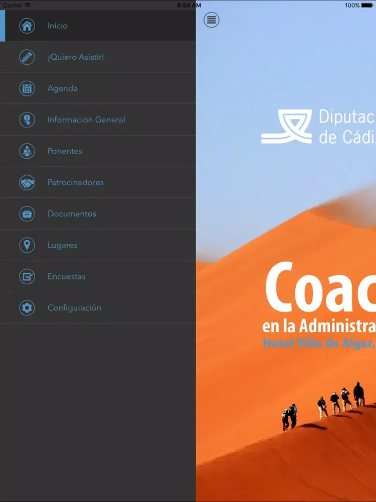 Ảnh chụp màn hình của Coaching en la Administración Pública - Diputación de Cádiz iPad 