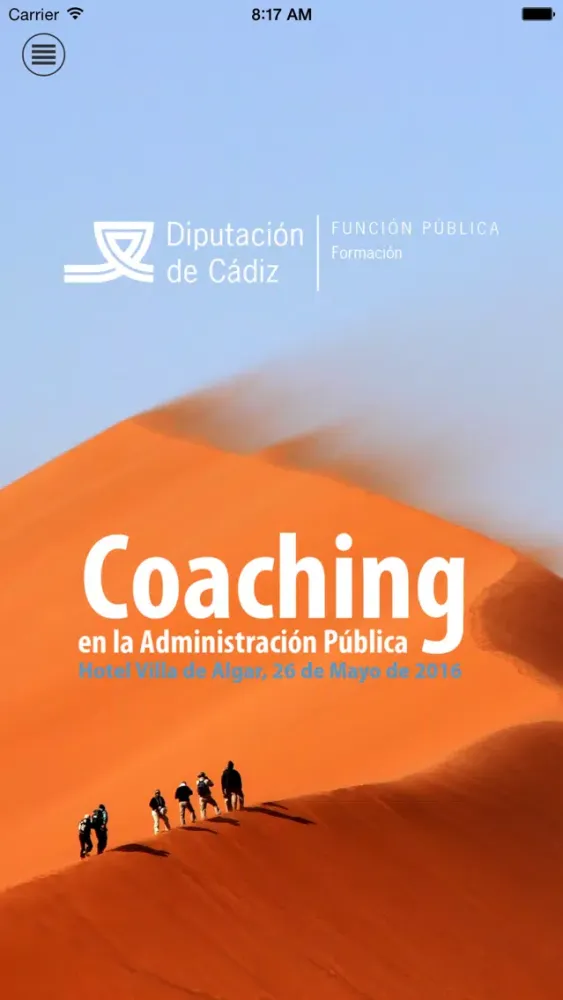 Ảnh chụp màn hình của Coaching en la Administración Pública - Diputación de Cádiz