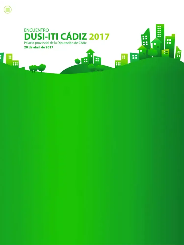 Zrzuty ekranu ENCUENTRO DUSI-ITI CÁDIZ iPad 