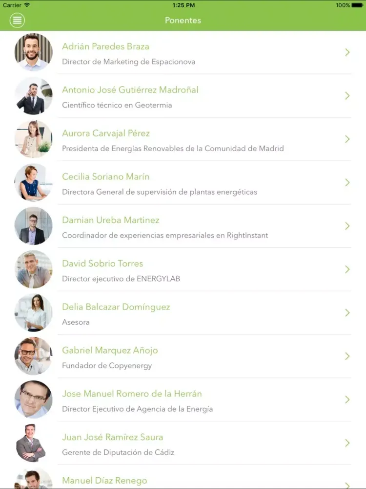 Capturas de tela do Energify - Eventum iPad 