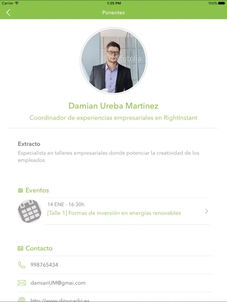 Capturas de tela do Energify - Eventum iPad 