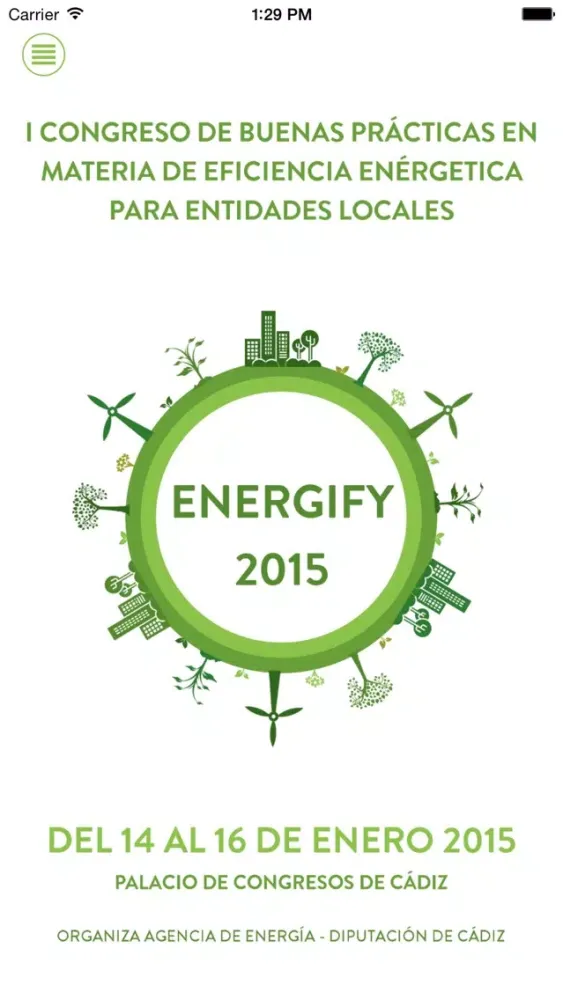 Capturas de tela do Energify - Eventum