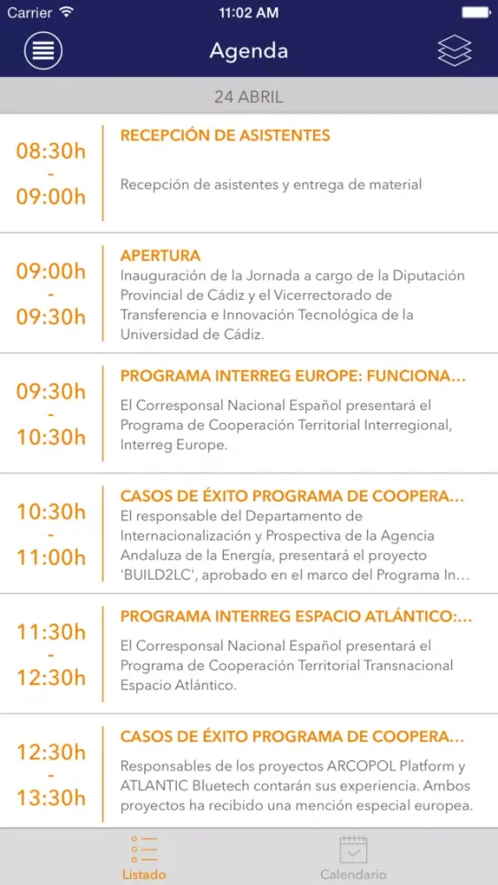 Jornada ITI OTRI-UCA 스크린샷