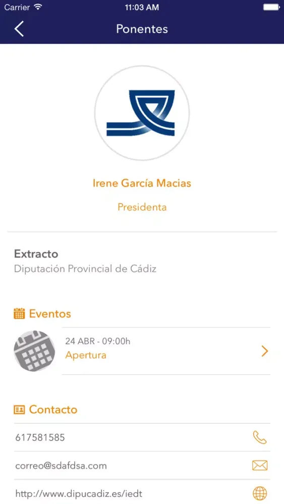 Jornada ITI OTRI-UCA 스크린샷