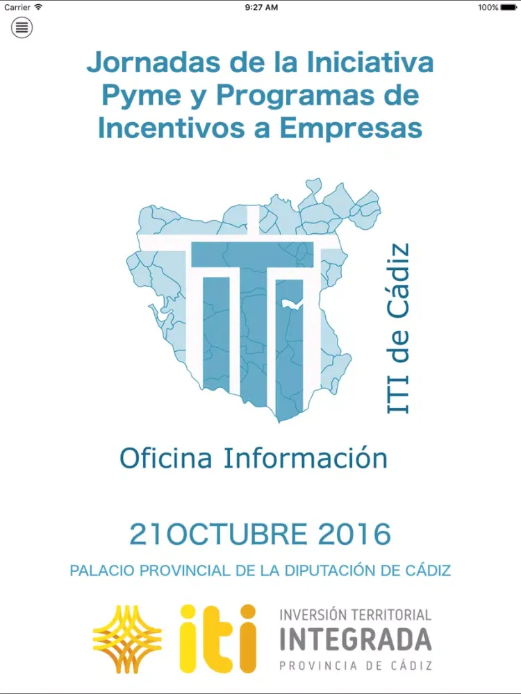Jornadas de la Iniciativa Pyme y Programas iPad 应用截图