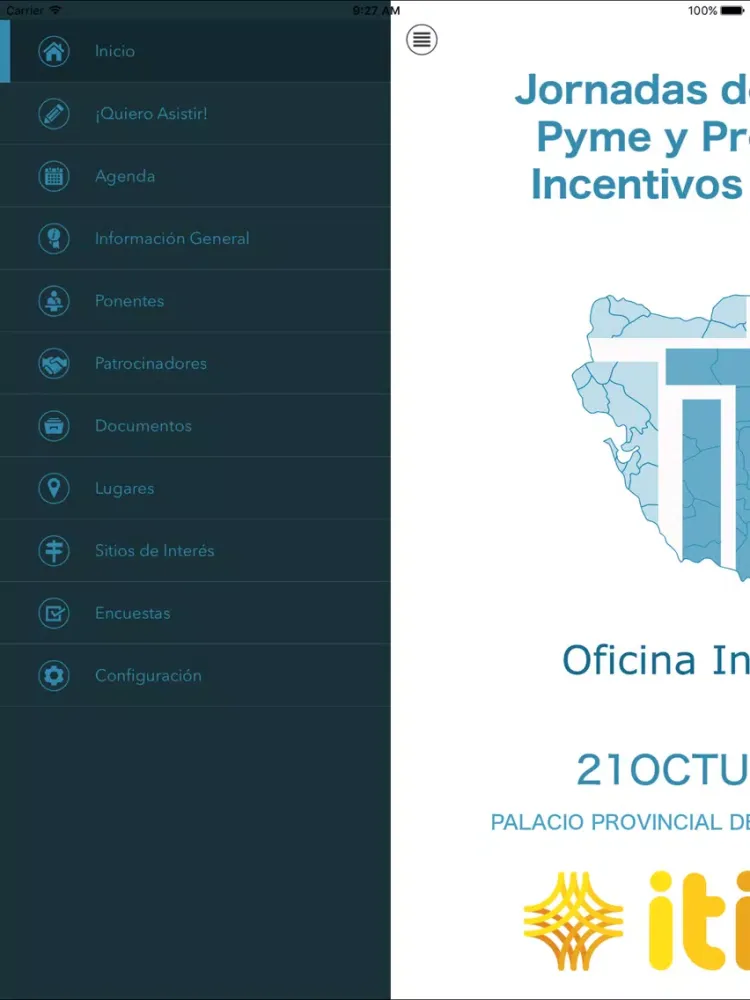 Jornadas de la Iniciativa Pyme y Programas iPad 应用截图