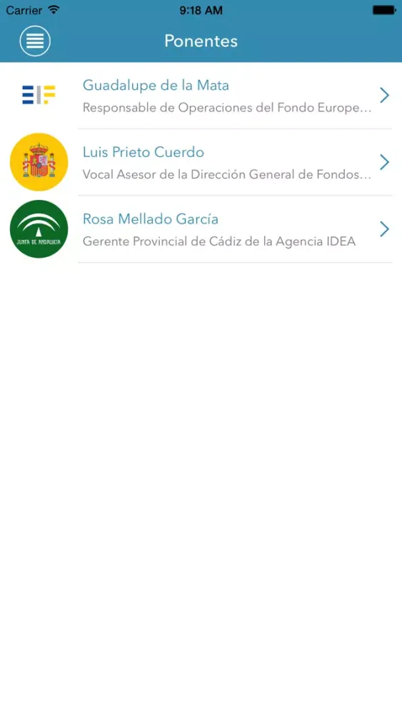 Jornadas de la Iniciativa Pyme y Programas应用截图