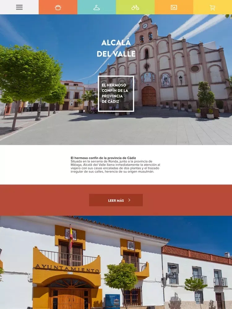 Скриншоты Conoce Alcalá del Valle iPad 