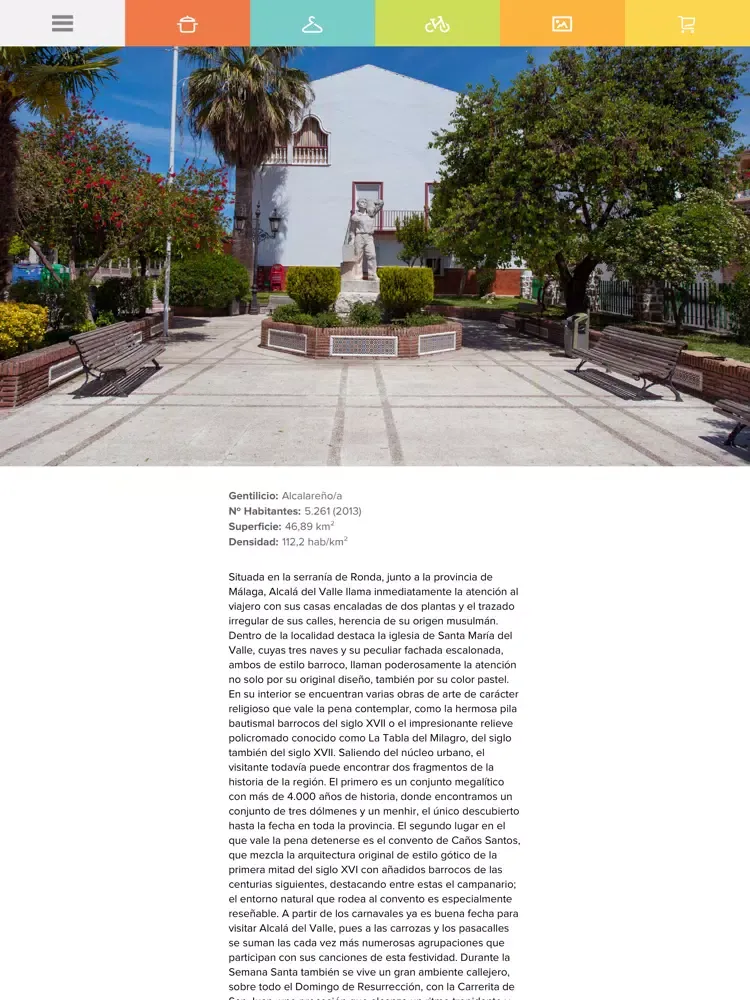 Скриншоты Conoce Alcalá del Valle iPad 