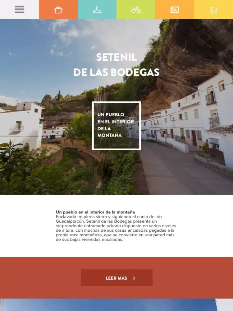 Conoce Setenil de las Bodegas iPad  Ekran Görüntüleri