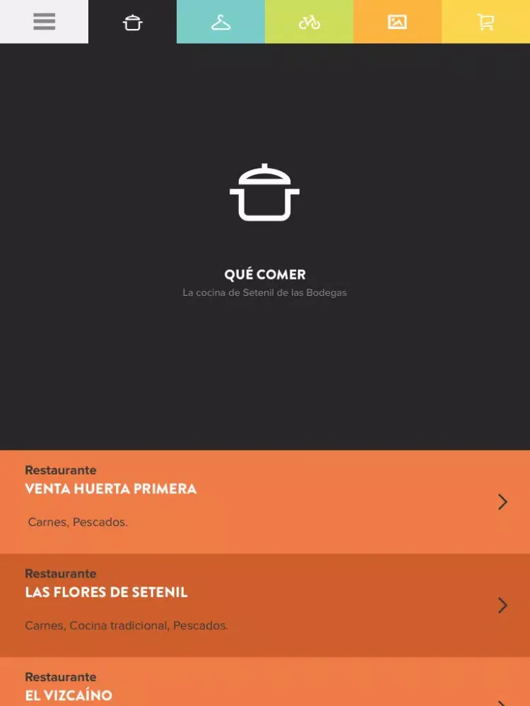 Conoce Setenil de las Bodegas iPad  Ekran Görüntüleri