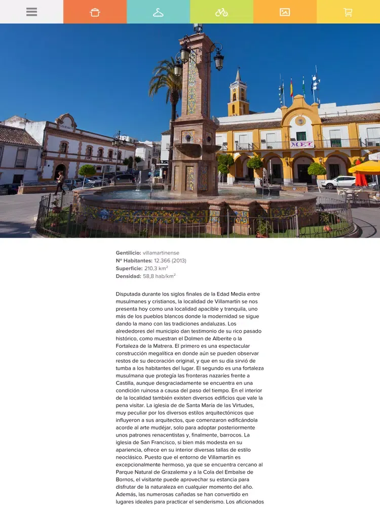 Conoce Villamartín iPad  Ekran Görüntüleri