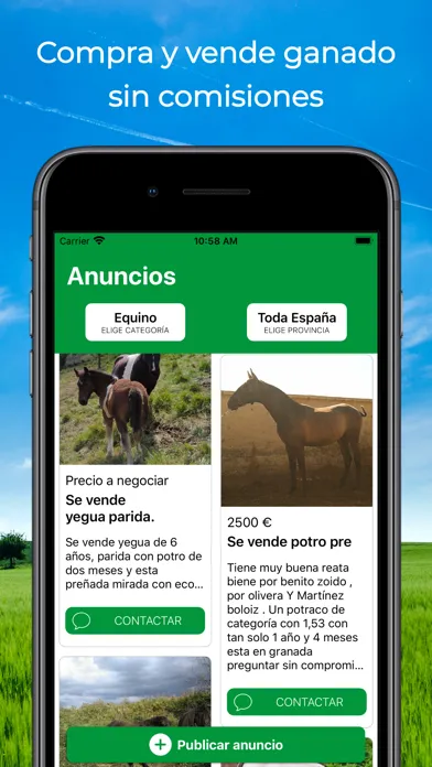 Vacapop - Compraventa ganadera Screenshots