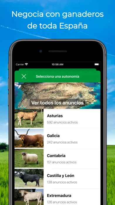Vacapop - Compraventa ganadera Screenshots