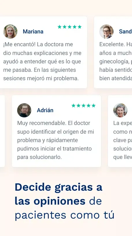 Скриншоты Doctoralia