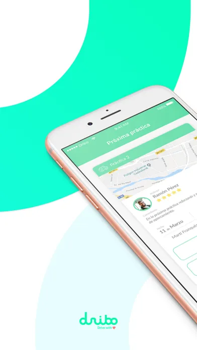 Zrzuty ekranu Dribo – Tu autoescuela online