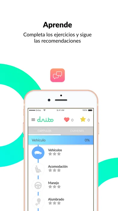 Zrzuty ekranu Dribo – Tu autoescuela online