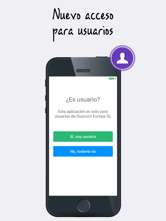 Captures d'écran de Callback Duocom – Sin Roaming iPad 