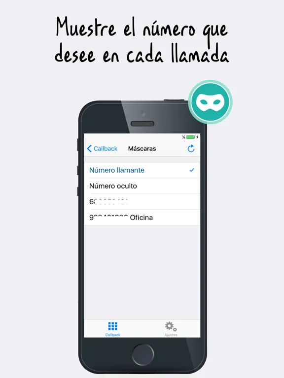 Captures d'écran de Callback Duocom – Sin Roaming iPad 