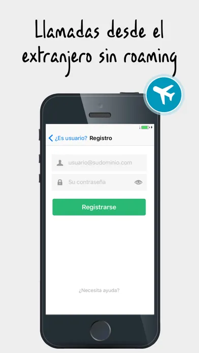Captures d'écran de Callback Duocom – Sin Roaming