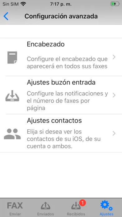 Fax Duocom - Enviar fax online スクリーンショット
