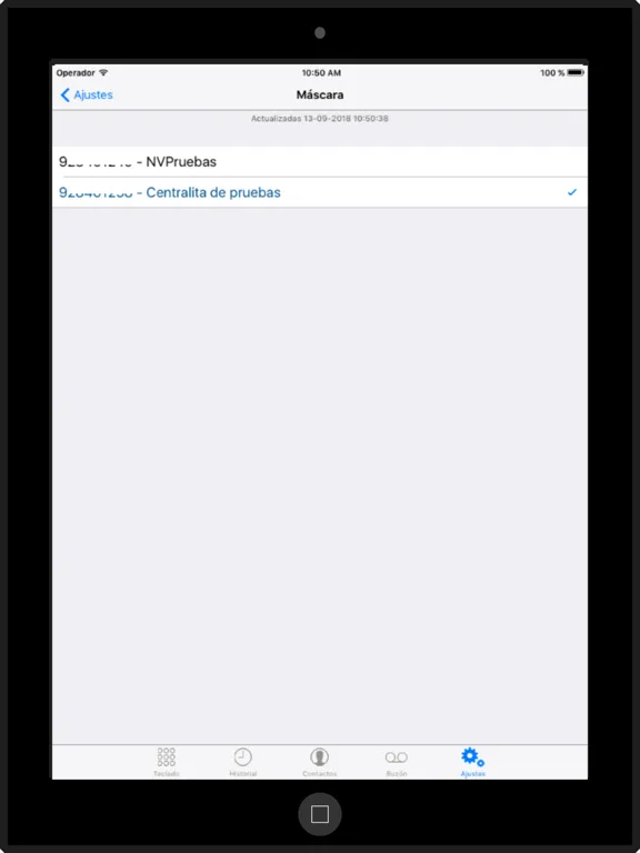 Capturas de pantalla de Voip Duocom - softphone SIP iPad 
