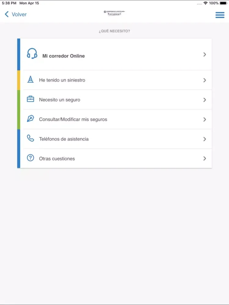 تصاویر Despreocúpate Seguros iPad 