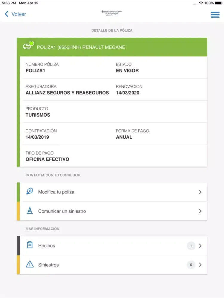 تصاویر Despreocúpate Seguros iPad 