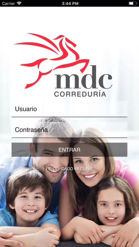 Tangkapan layar Correduría MDC Seguros