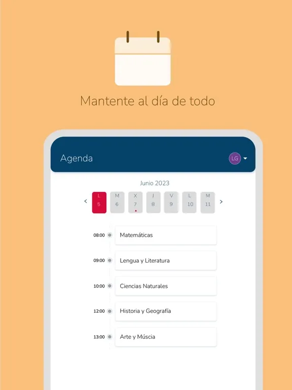 Screenshot di My Agora Andorra Int. School iPad 
