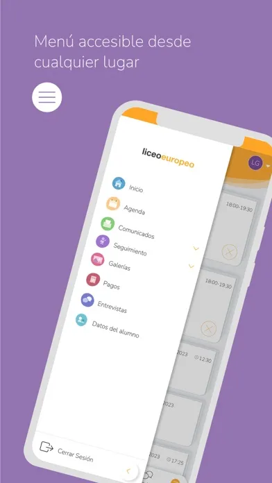 Capturas de pantalla de Liceo Europeo