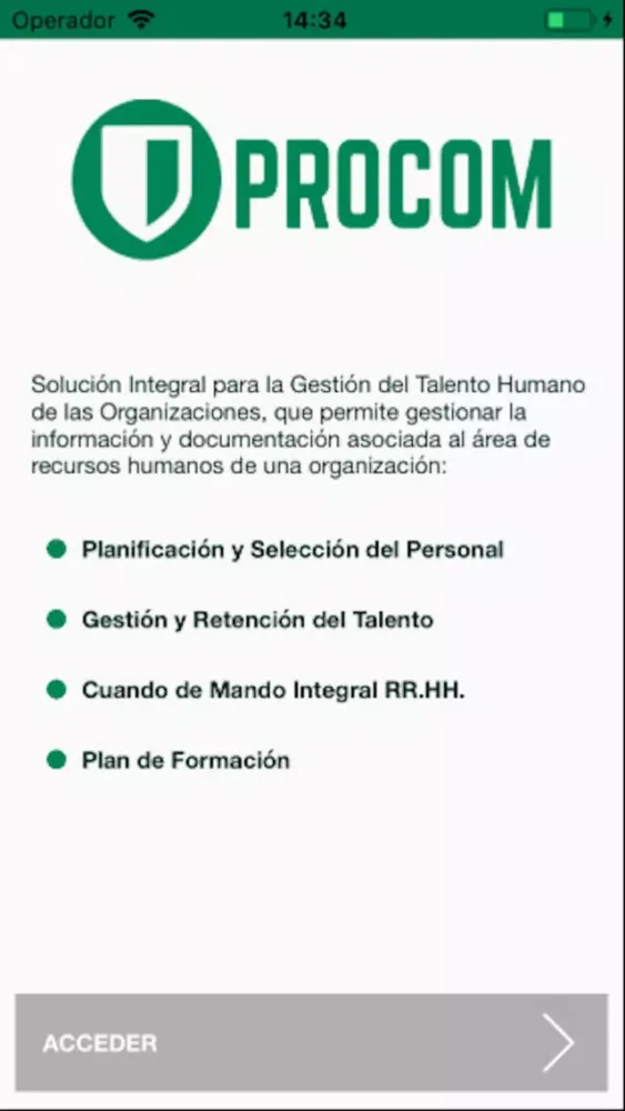 Capturas de pantalla de Procom