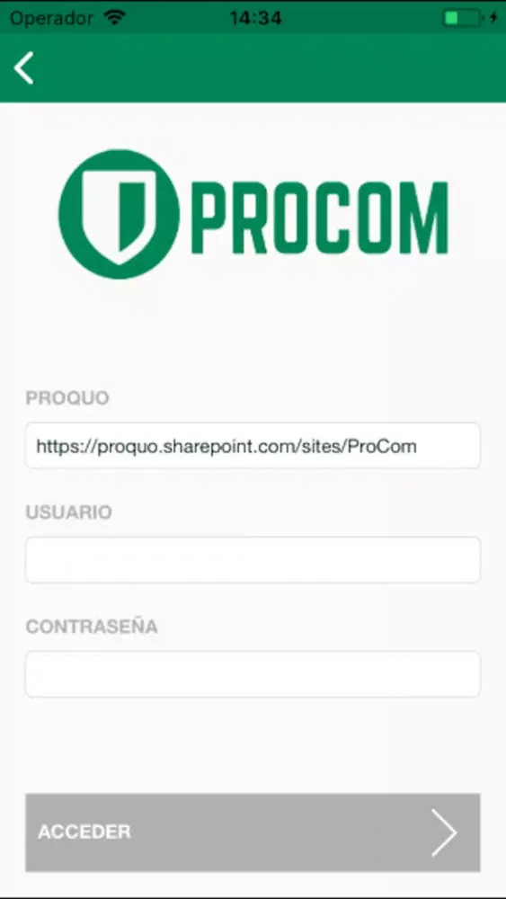 Capturas de pantalla de Procom