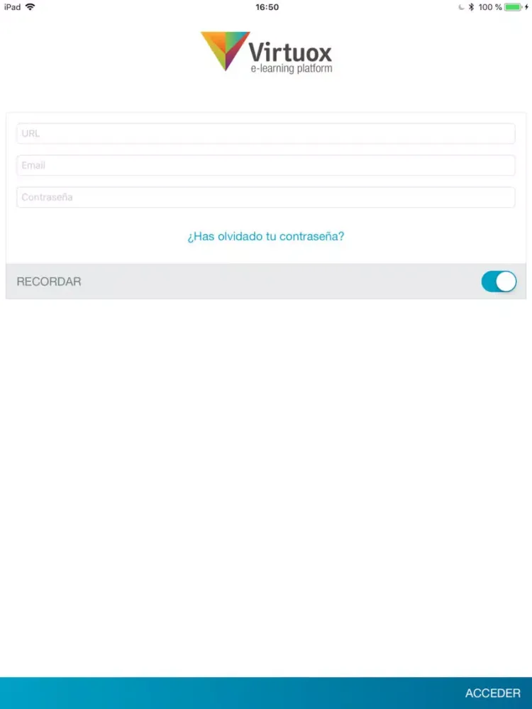 Virtuox iPad  스크린샷