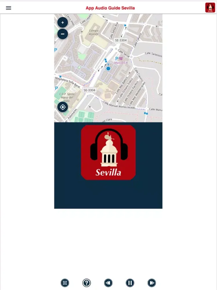 App Audioguide Sevilla iPad  Ekran Görüntüleri