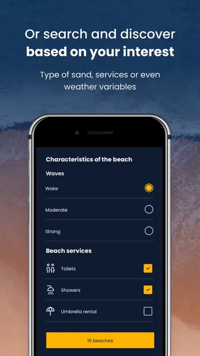 GoBeach: beach finder स्क्रीनशॉट