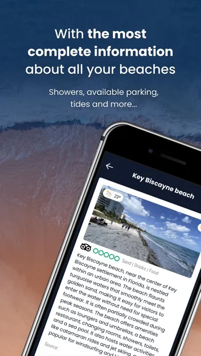 GoBeach: beach finder स्क्रीनशॉट