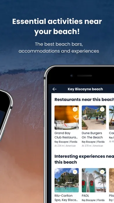 GoBeach: beach finder स्क्रीनशॉट